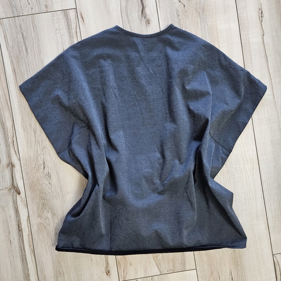 COS Wrap Blouse - Grey - Size Small - Picture 2 of 7